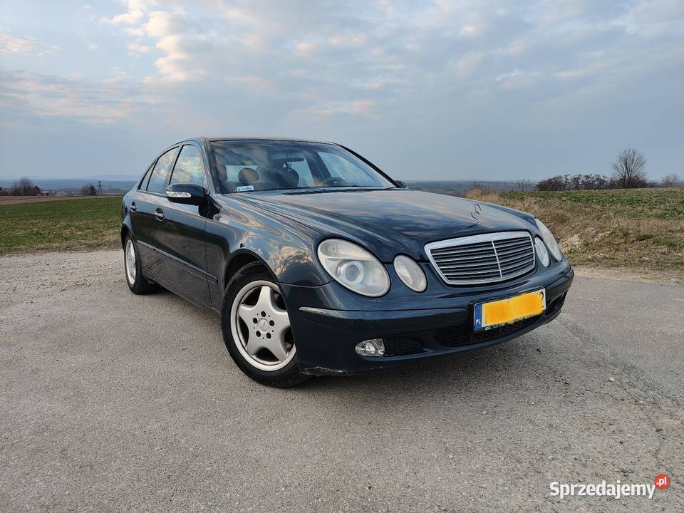 Mercedes w211 22 CDI 136 2002 Manual 2kpl kół ASR (kontrola trakcji) Klasa E Bogoria