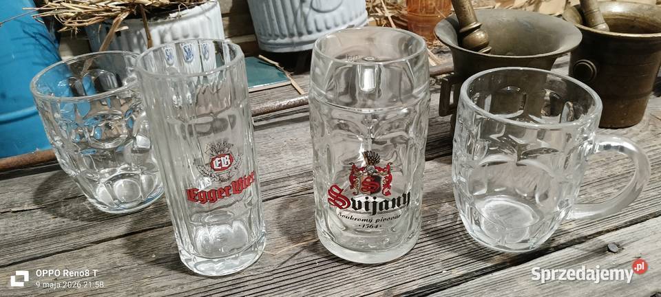Kufle piwie śląskie Sosnowiec sprzedam