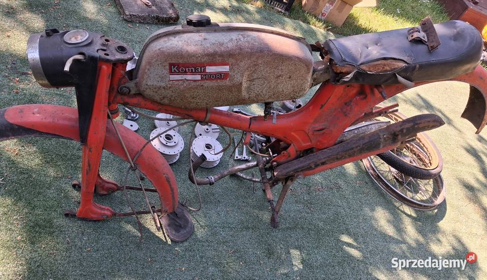 Komar Sport 2361 1974r Dokumenty na zabytek Motocykle, skutery, quady śląskie Skoczów