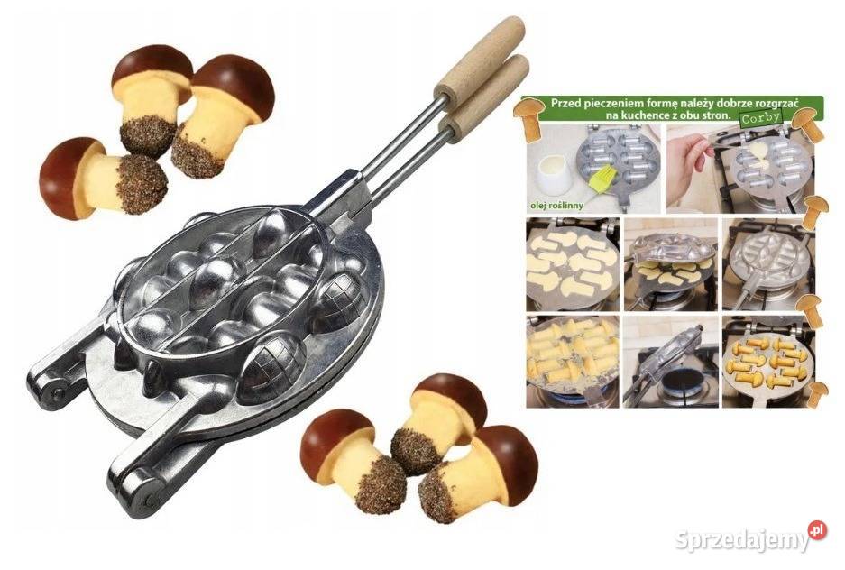 Forma do pieczenia ciastek grzybki grzybków Jeżowe