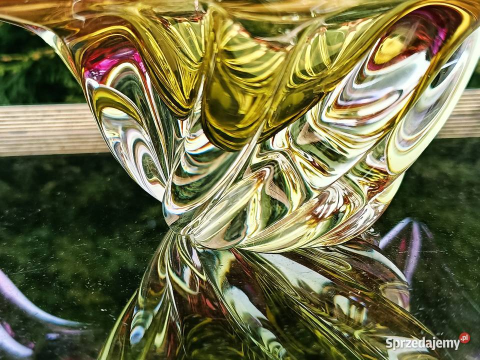 Duża piękna owocarka patera Porcelana i szkło lubuskie Klenica