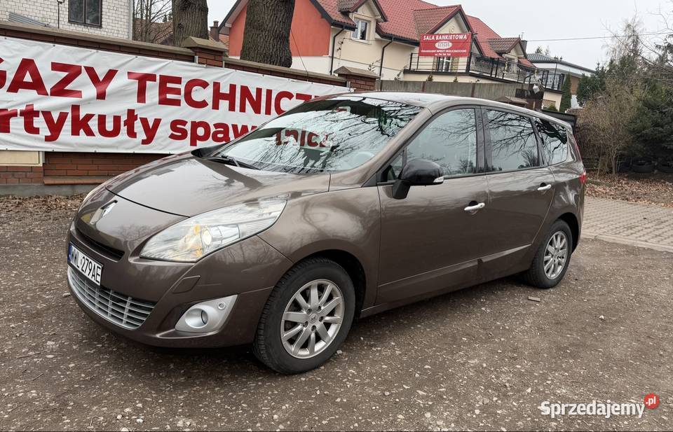 Renault Grand Scenic III 7osobowy Carminat kamera cofania Grand Scenic Zielonka