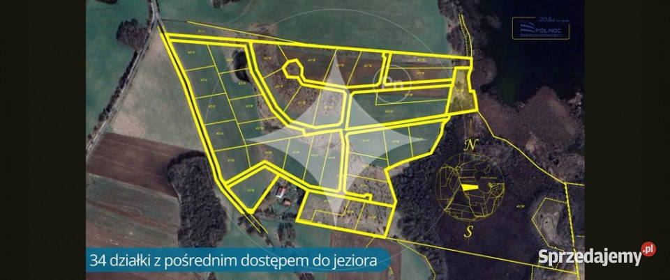 Działki dostęp j Łaśmiady i pomostem PROMOCJA