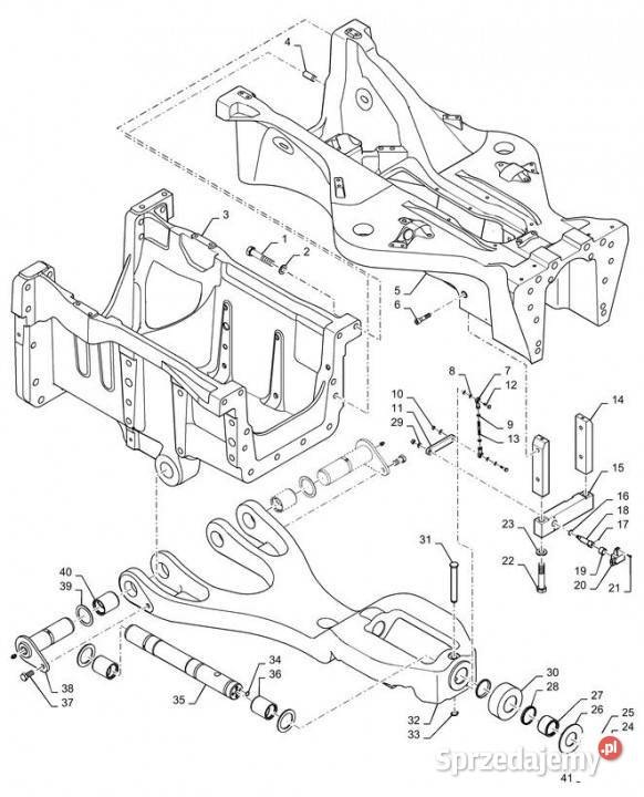 Holland T6090 T6070 Czujnik 429690A1