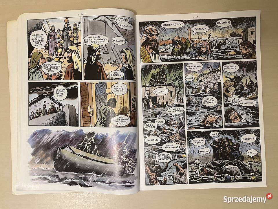 Komiks Biblia Księga 1 Wróblewski Jerzy Komiksy Sierosław