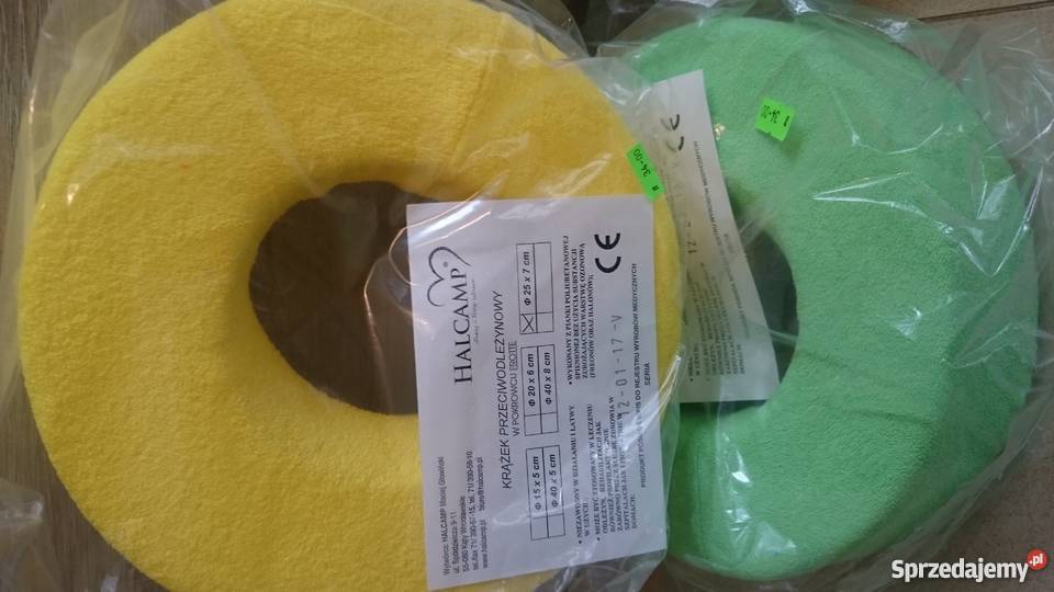 Krążek przeciwodleżynowy w pokrowcu z frotte świętokrzyskie Kielce sprzedam
