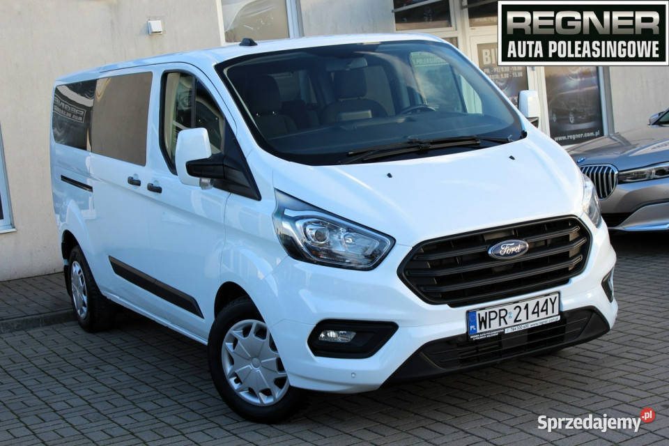 Ford Transit Custom 9osob L2 130 Salon FV23 1WŁ 4/5 Sokołów
