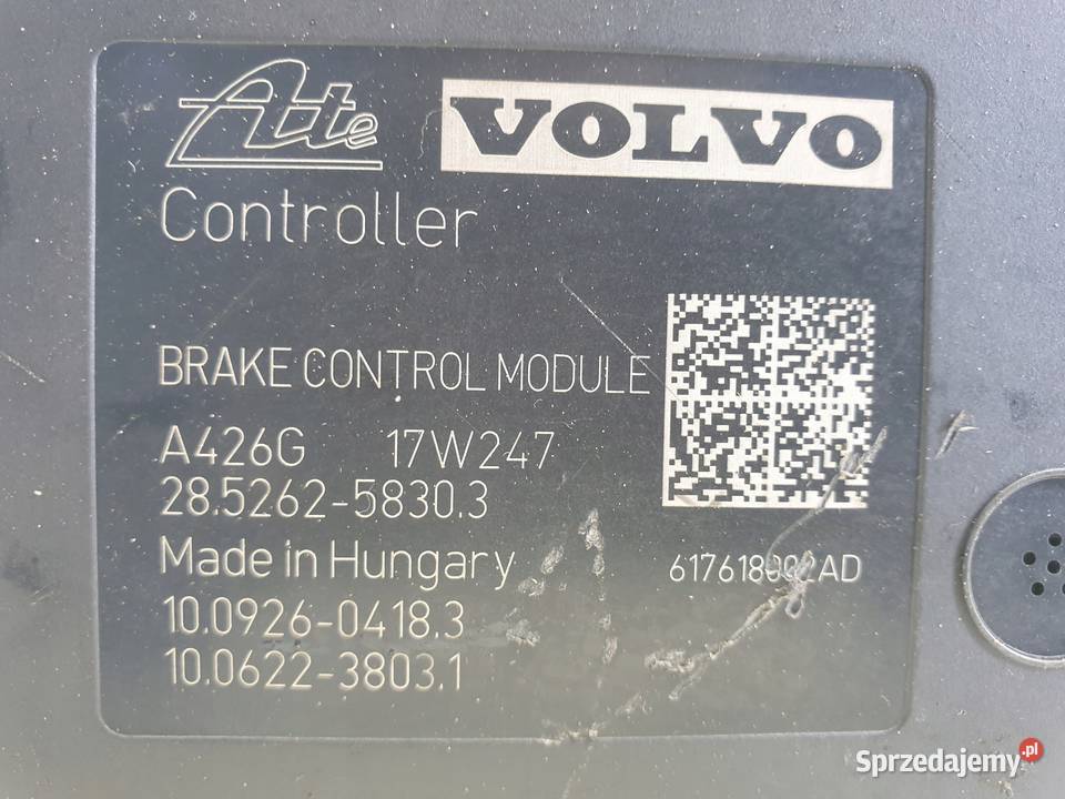 Volvo XC60 lift POMPA ABS Sterownik P31423348 Janów
