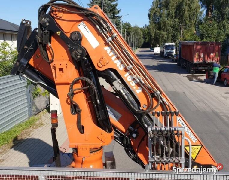 ATLAS 1052 HDS Żuraw Dźwig 2013r Funkcja Rotator pełny VAT Łańcut