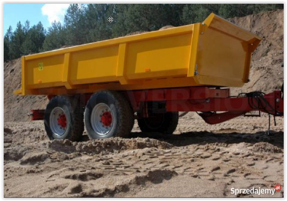 Przyczepa budowlana tandem Pronar przyczepy Nowe Rogóźno
