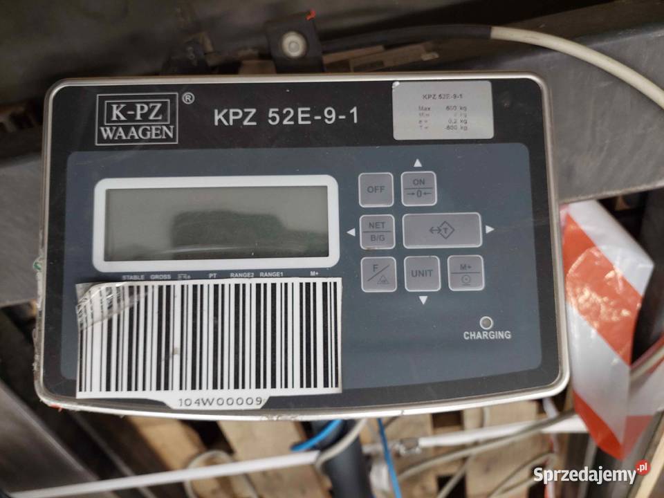 Waga paletowa KPZ 1E 840x1260mm 600 Dębienko