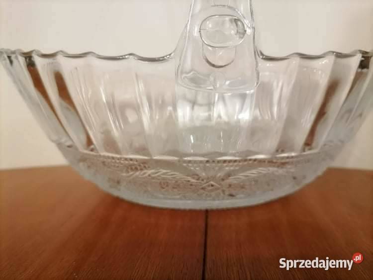 Koszyczek szkło artystyczne Wałbrzych