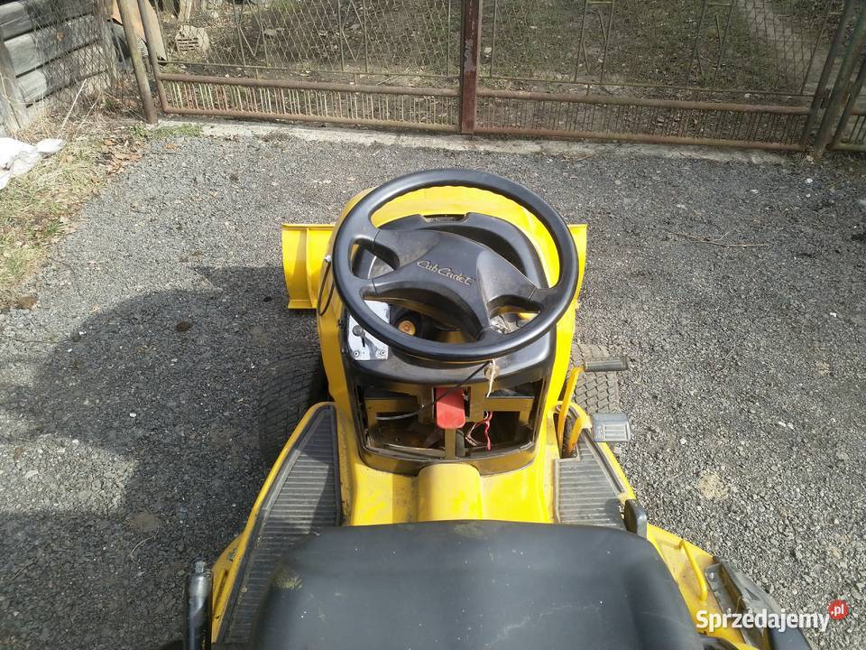 cub cadet mocna kosiarka traktorek 23 Pług