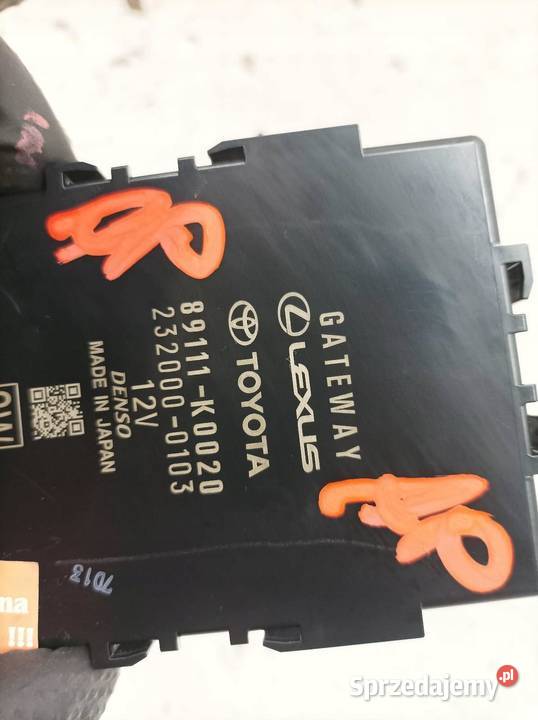 MODUŁ 89111K0020 Toyota Yaris IV 2020 osobowe