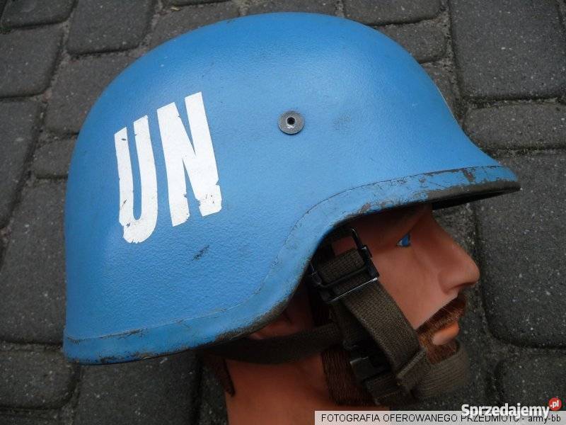 HEŁM KASK KEVLAROWY SCHUBERTH 828 UN ONZ KEVALR Militaria kujawsko-pomorskie sprzedam