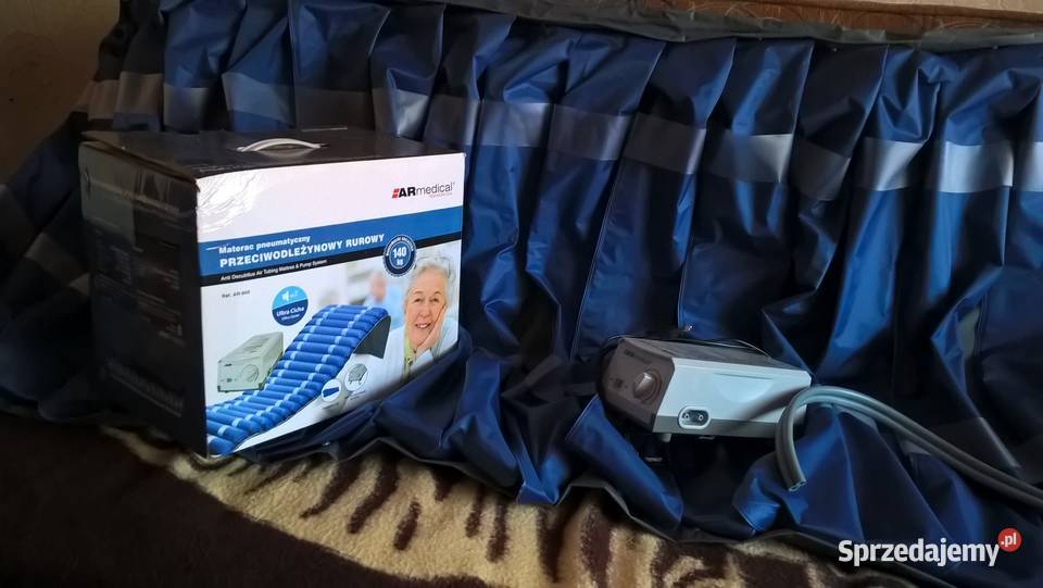 Materac pneumatyczny przeciwodlezynowy sprzedam