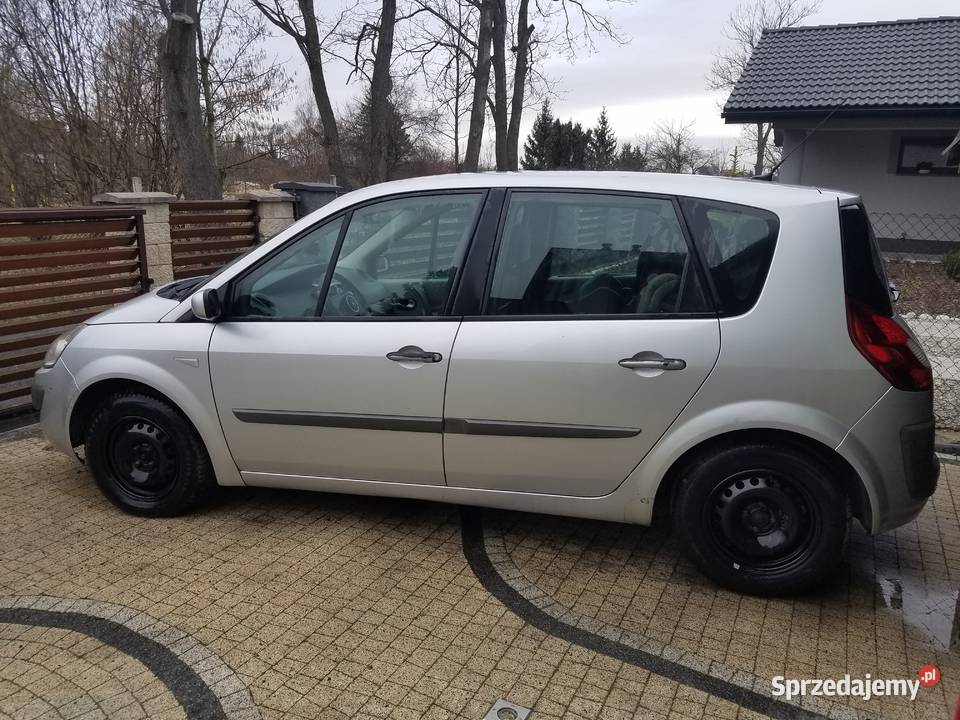 Renault Scenic II 15dci 2007r tempomat Navi nowe nawigacja Sosnowiec sprzedam