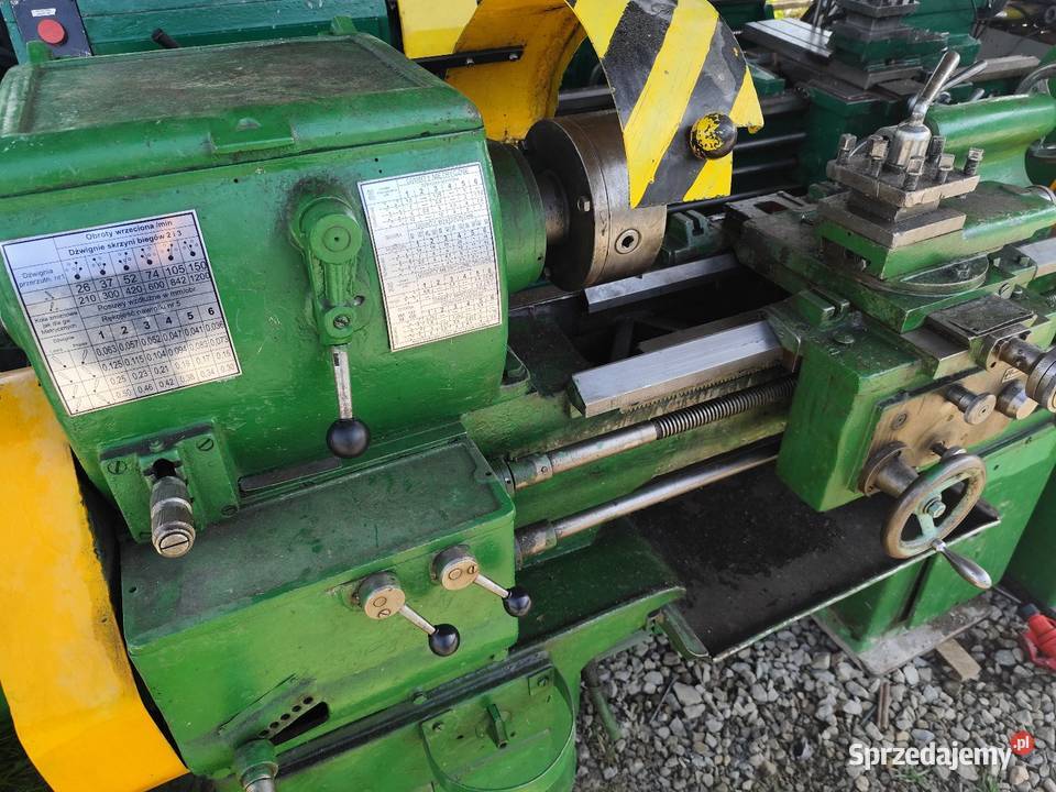 Tokarka do metalu Tue 35 x 600 szkoła Produkcja Maków Podhalański