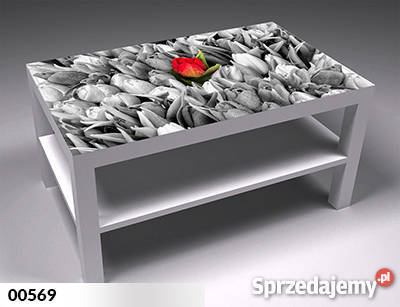 IKEA STOLIK LACK Szklany BLAT Szkło z grafiką do 90cm Wolsztyn
