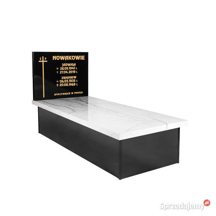 Nagrobek kompozytowy nagrobek PCV Nagrobki na