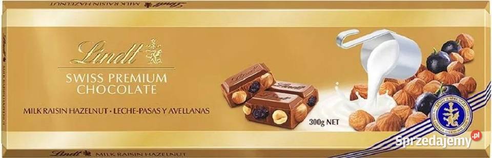 Czekolada premium o smaku mleka rodzynek i Świdnica