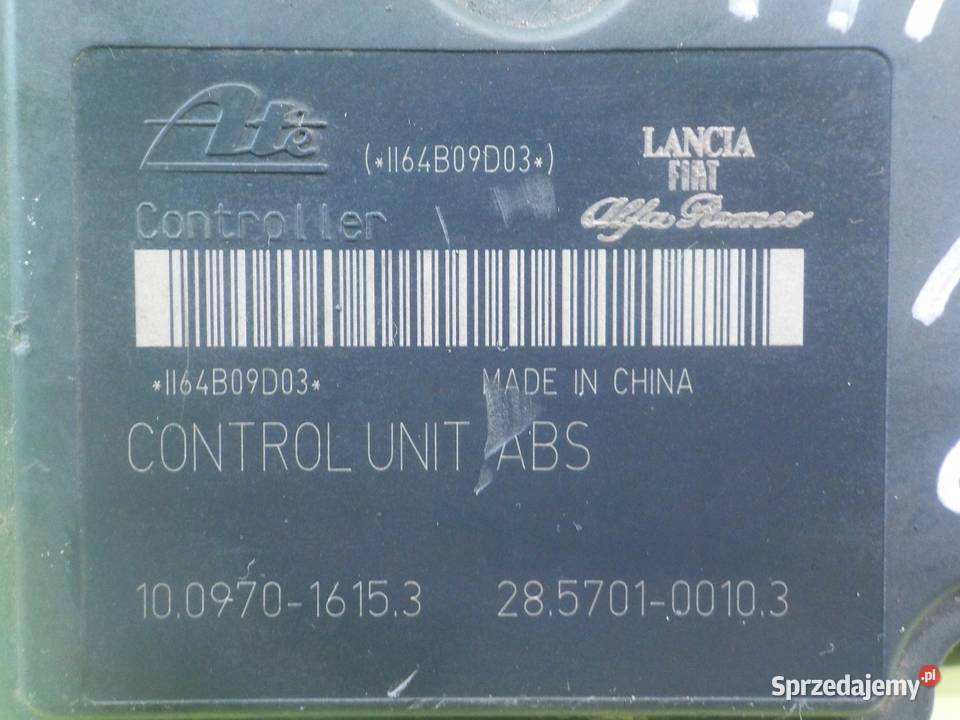 OPEL COMBO D 13 CDTI 14r VAN L1H1 pompa ABS Suków