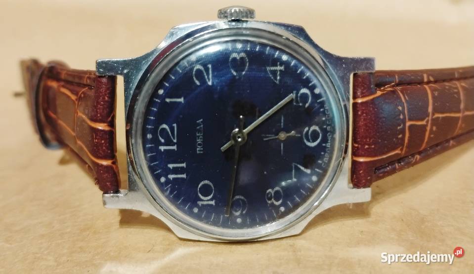 Zegarek Męski Pobieda 15 JEWELS 2602 ciemno Opole
