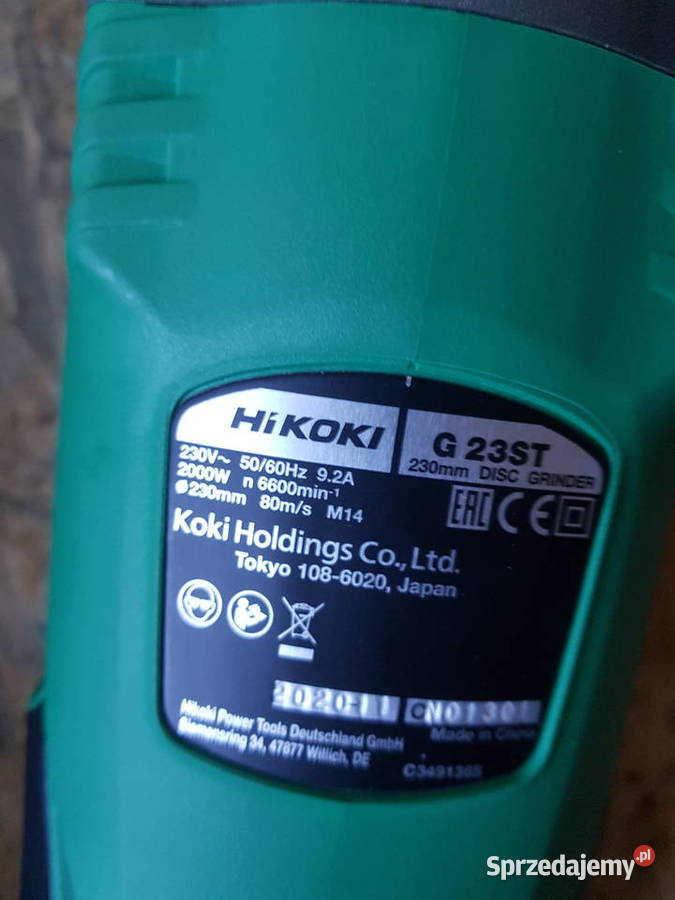 Zestaw szlifierek Hikoki Hitachi szlifierka wielkopolskie Głogowa