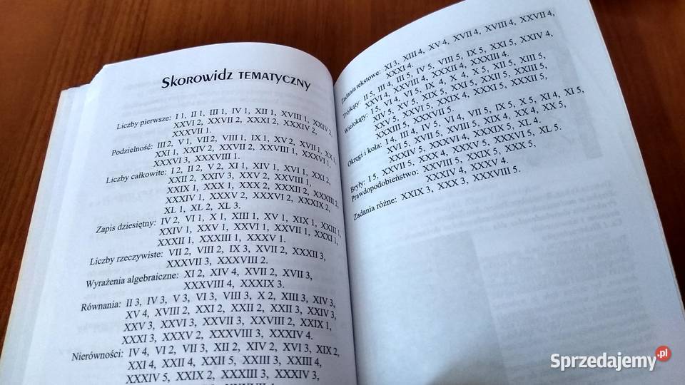 Konkurs matematyczny w gimnazjum Przygotuj się