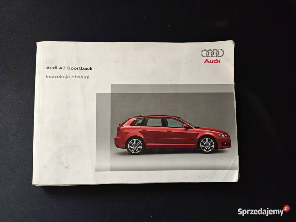 Polska instrukcja obsługi Audi A3 8P lift 2008 Inowrocław