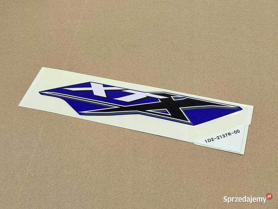 NAKLEJKA XTX NA BAK YAMAHA XT660X 2006