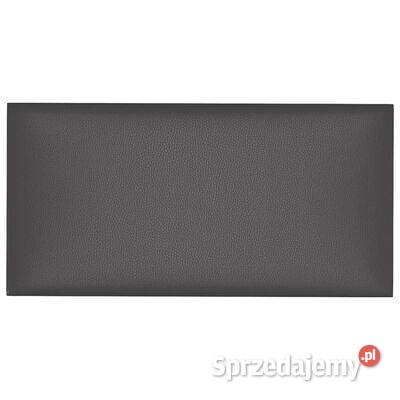 vidaXL Panele ścienne 12 szare 30x15 sztuczna Wieszaki ścienne Warszawa