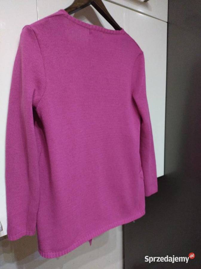 Kardigan w kolorze amarantowym Lublin sprzedam