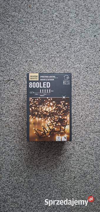 Lampki choinkowe 800 LED zewnętrzne i wewnętrzne Małkinia Górna