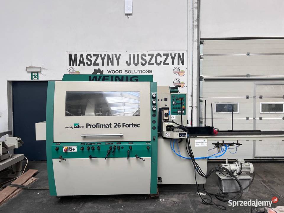 Strugarka czterostronna Weinig Profimat 26 Produkcja Juszczyn sprzedam