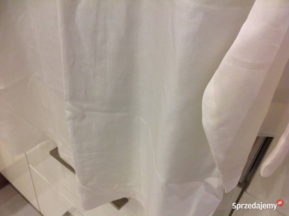 Biała Jedwabna Bluzka Damska PINKO 38 NOWA