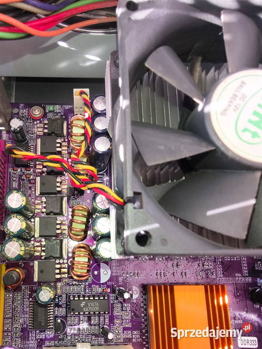 Komputer stacjonarny retro Duron 1200MHzECS Topola Wielka