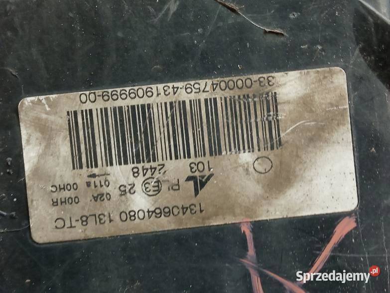 LAMPA PRZÓD LEWA EU 43190748SX Fiat Ducato III sprzedam