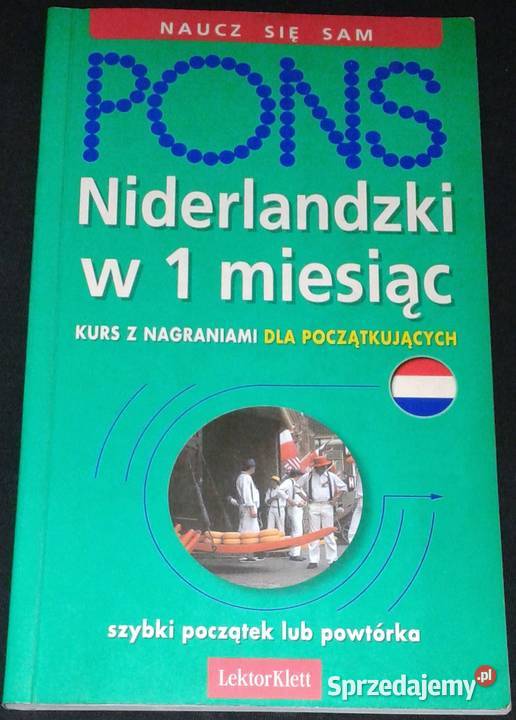 Niderlandzki w 1 miesiąc PONS Berna de Boer miękka Chełm sprzedam