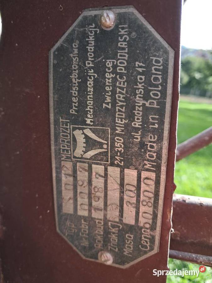 Siewnik 13 lejków Koniuszowa