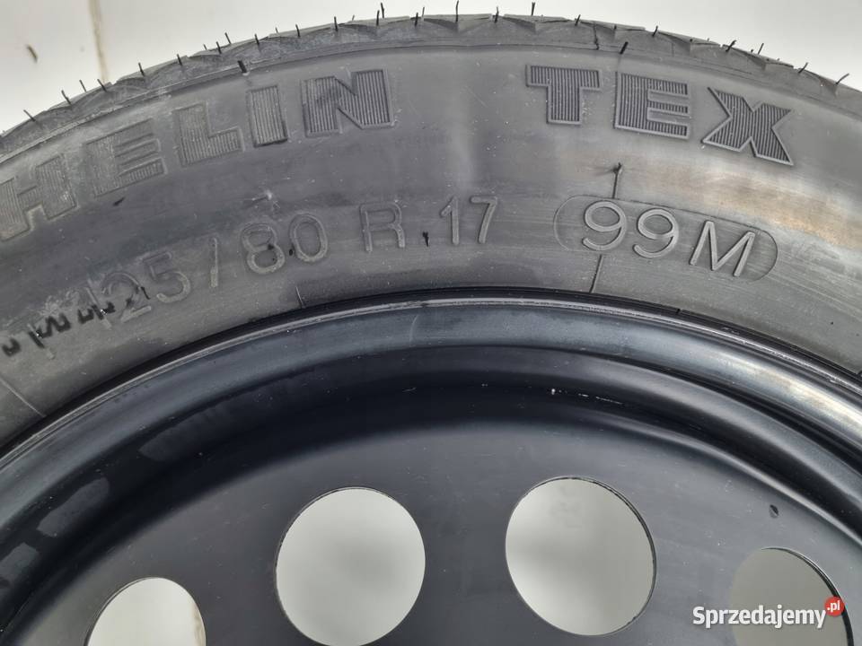 KOŁO DOJAZDOWE 12580 R17 9209872 5x108 Chełm