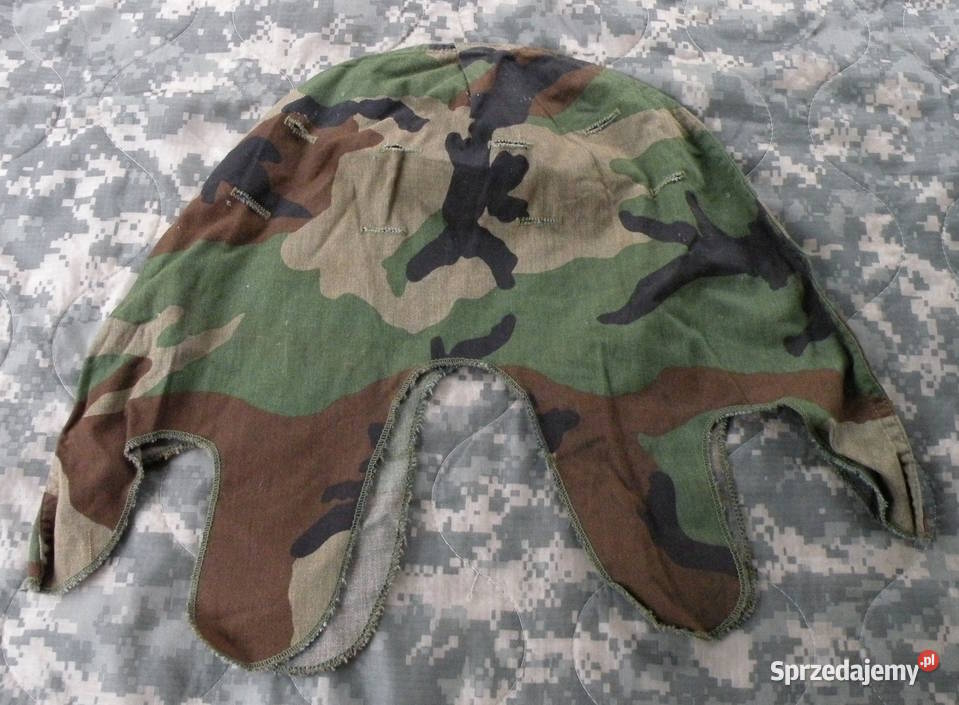 Pokrowiec Us Army woodland na hełm M1 dolnośląskie Wrocław