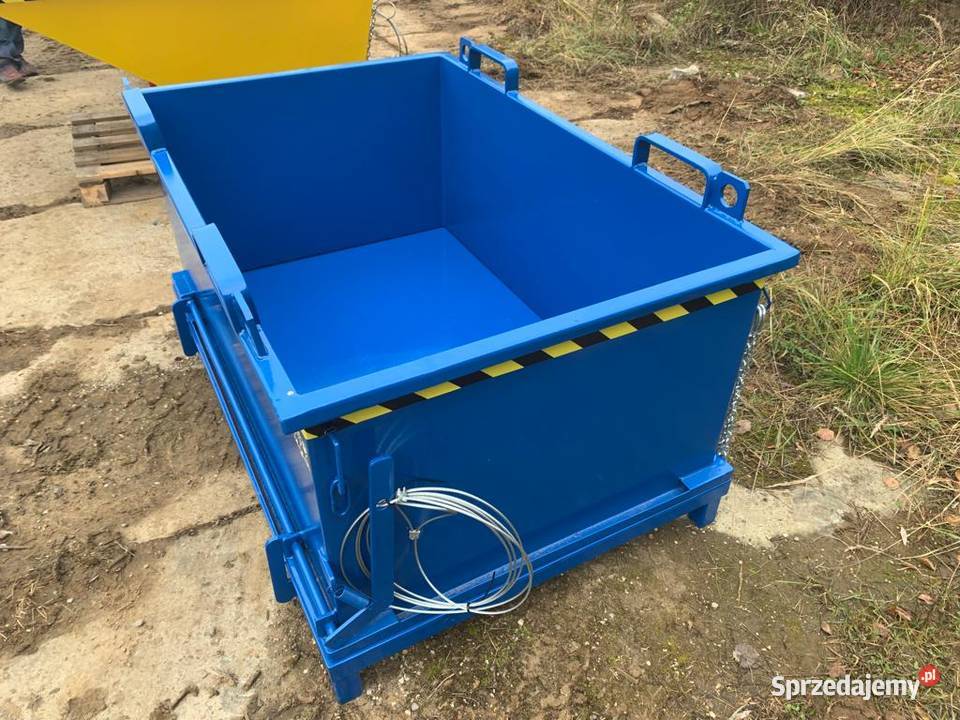 Kontener z otwieranym dnem PMDC 750 L producent Kielce