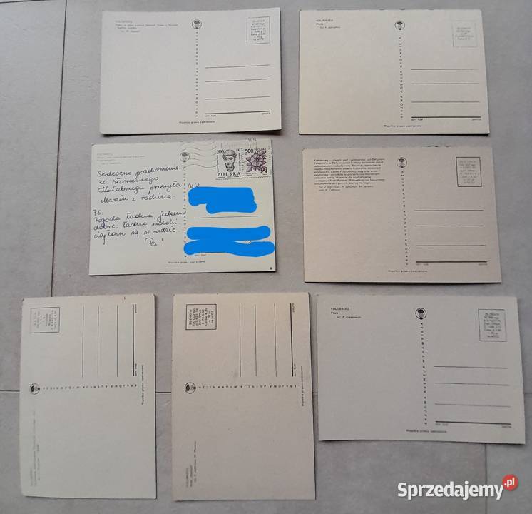Stare pocztówki kartki pocztowe Kołobrzeg Mielno Antyki, Sztuka, Kolekcje