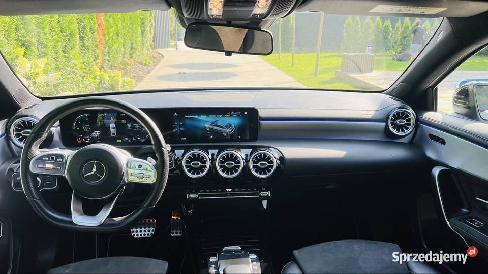 Mercedes A 250e hybryda plugin komputer pokładowy sprzedam