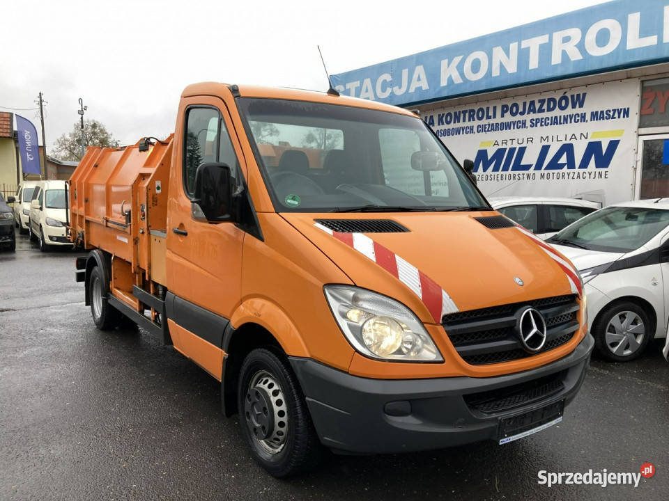 Mercedes Sprinter Sprinter 513 Śmieciarka Prasa VAT marża Syców