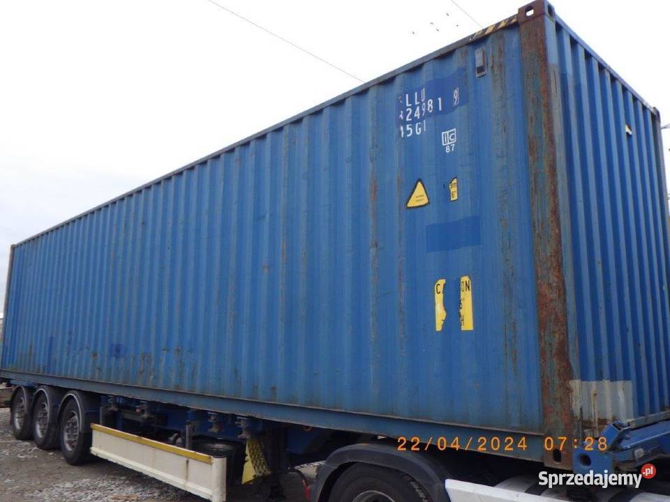 Kontener morskimagazynowy 40HC używany 12 m lubelskie Lublin