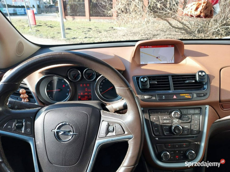 Opel Mokka bordowy mazowieckie Przasnysz