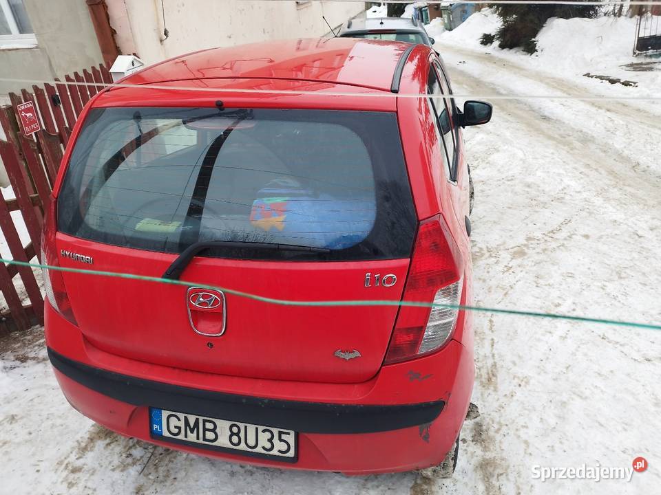 Hyundai i10 11 benzyna możliwa zamiana na warmińsko-mazurskie Dobre Miasto sprzedam