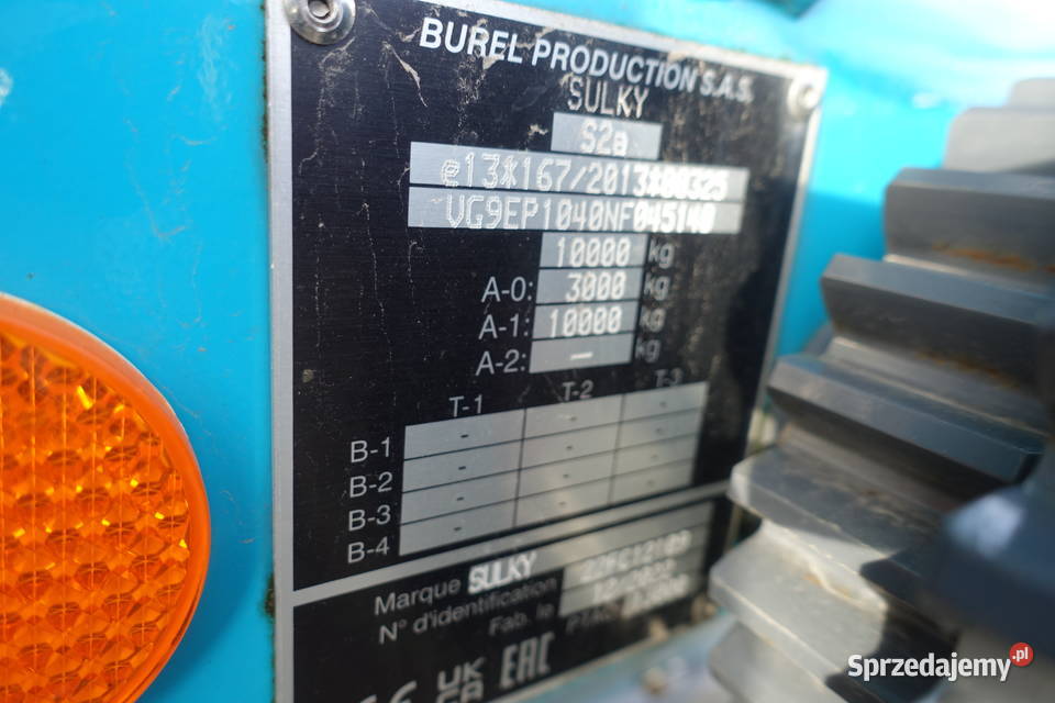 Sulky XT 130 econow SKY rozsiewacz nawozów i nieuszkodzony podlaskie Sokoły